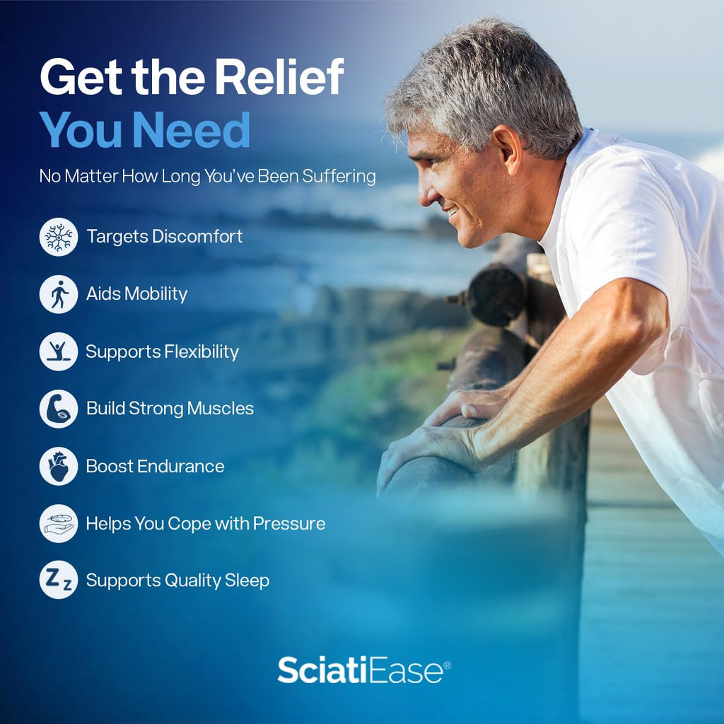 Sciatic Nerve Support Supplement with Alpha Palm, PEA & Vitamin B Complex